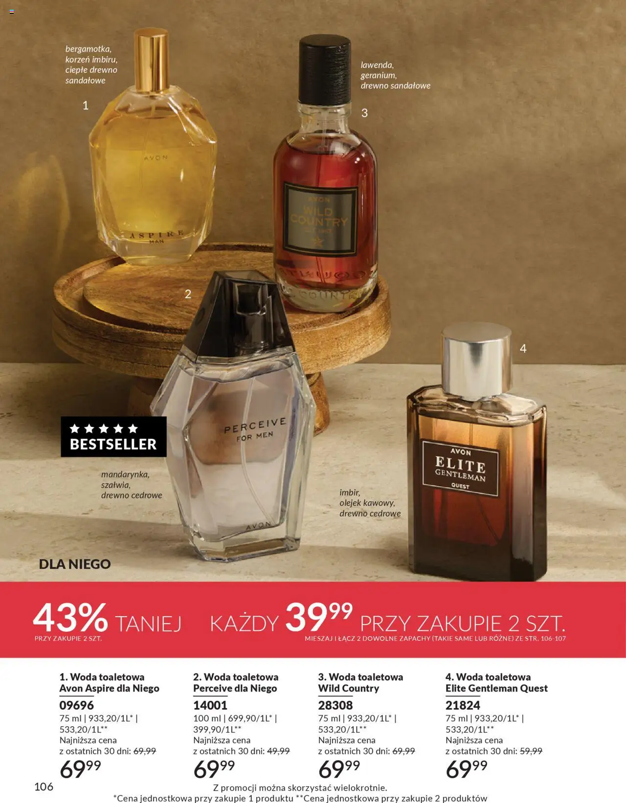 Avon Katalog 10 2025 od 01.10.2025 | Strona: 108 | Produkty: Imbir, Woda toaletowa, Woda