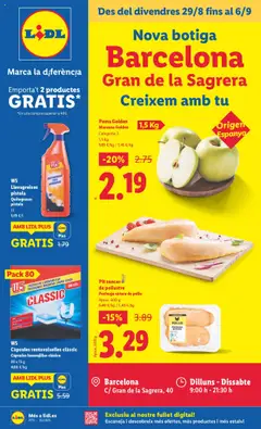 Vista previa Lidl catálogo BCN válido desde el 29.08.2025