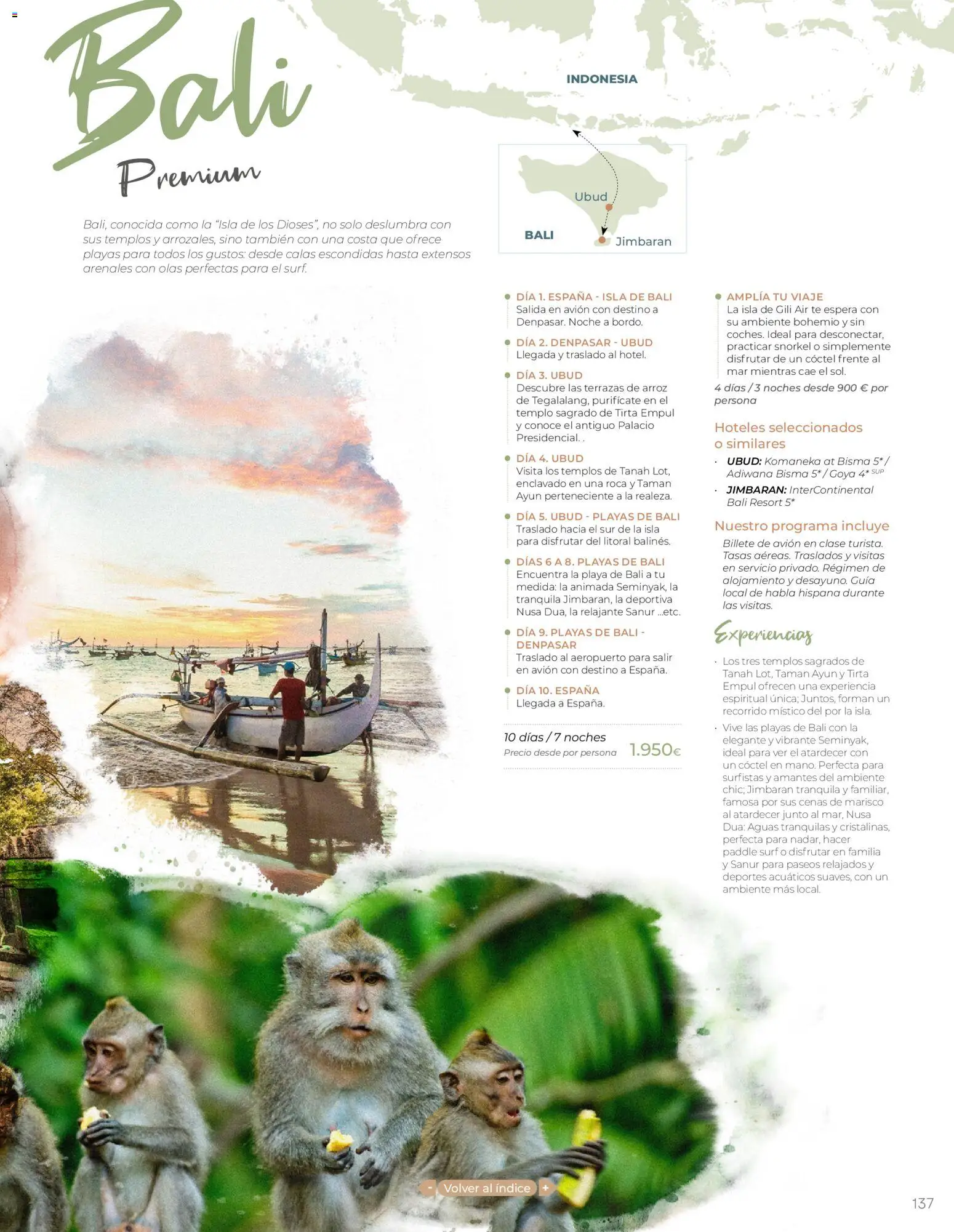 Viajes El Corte Inglés - Catálogo Tourmundial Premium │ válido desde el 01.01.2026 | Página: 139 | Productos: Arroz, Té