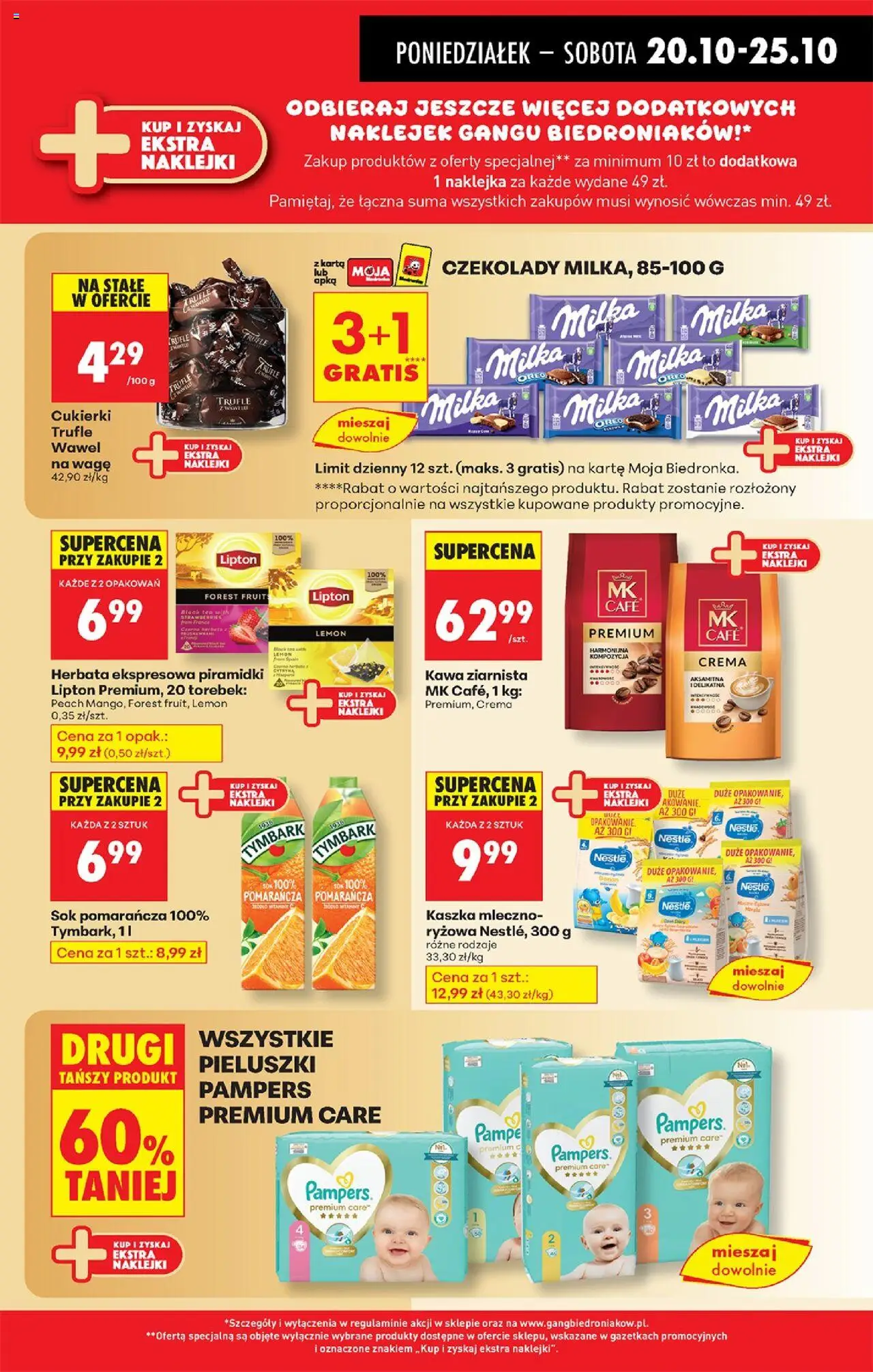 Biedronka gazetka od 20.10.2025 | Strona: 41 | Produkty: Cukierki trufle, Kawa, Herbata, Cukierki