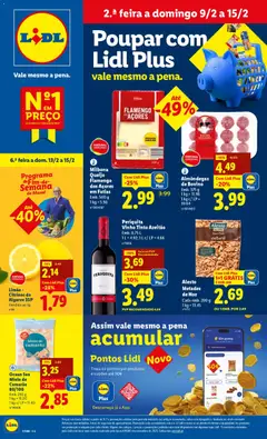 Pré-visualização Lidl folheto válido de 09.02.2026
