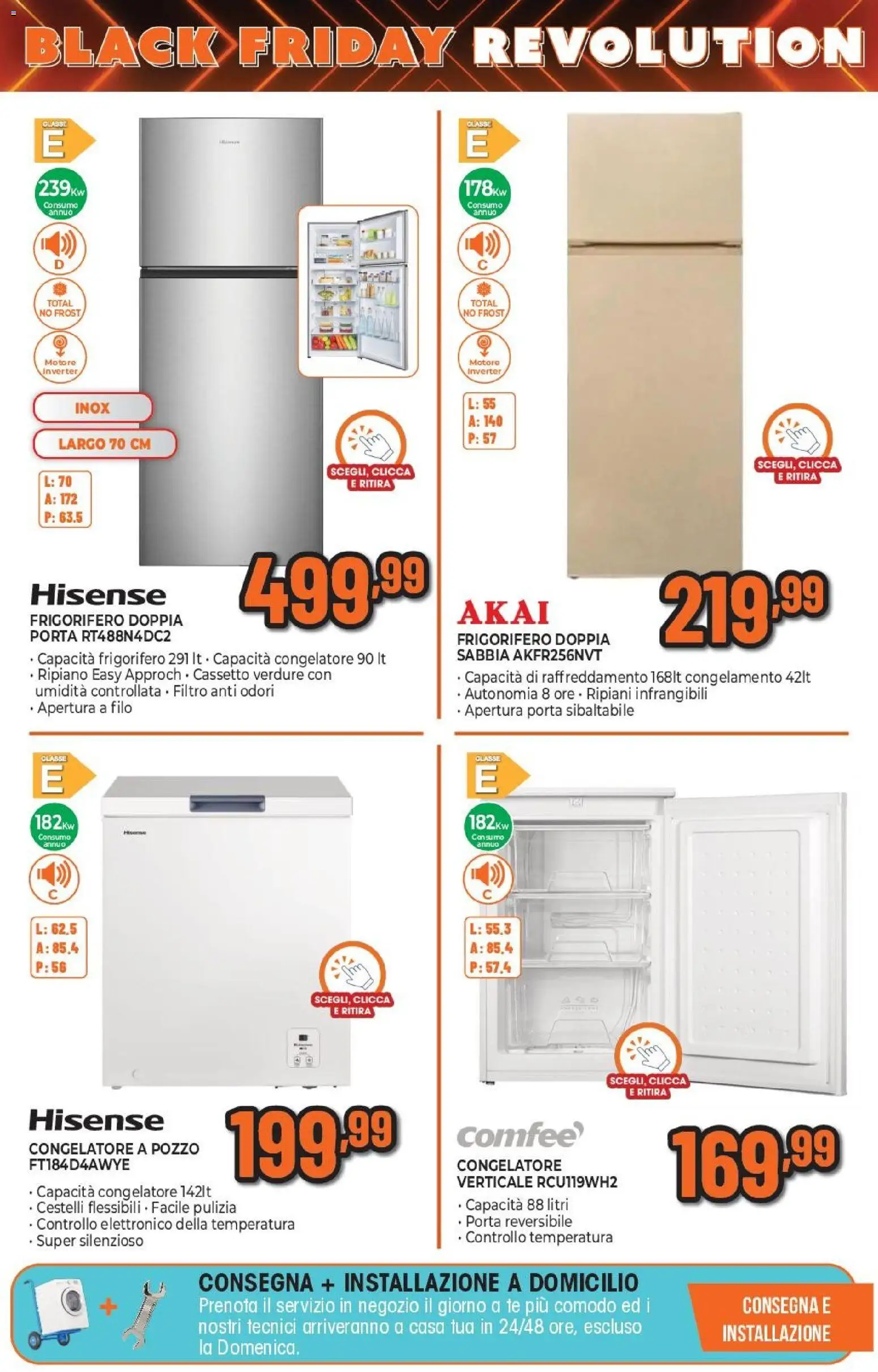 Volantino Expert del 17.11.2025 | Pagina: 23 | Prodotti: Tè, Verdure, Frigorifero, Congelatore