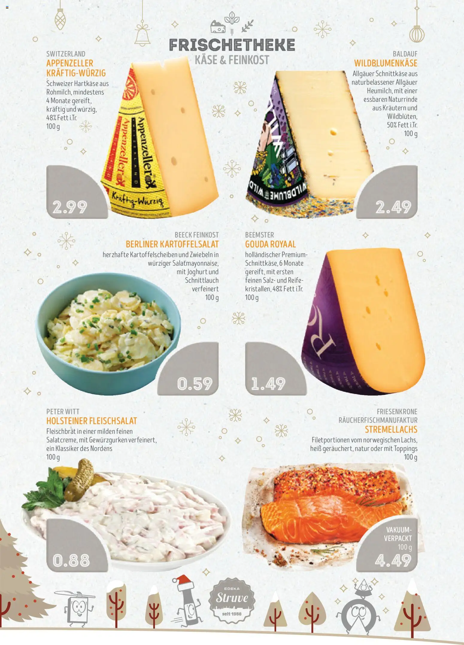 Edeka Struve Prospekt 	 – gültig ab 22.12.2025 | Seite: 7 | Produkte: Käse, Joghurt, Gouda, Salz