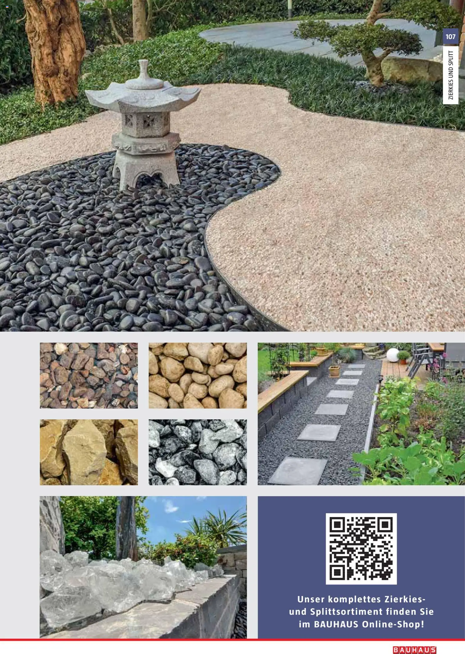 Bauhaus Gartenbaumaterialien 2026 – gültig ab 02.03.2026 | Seite: 107