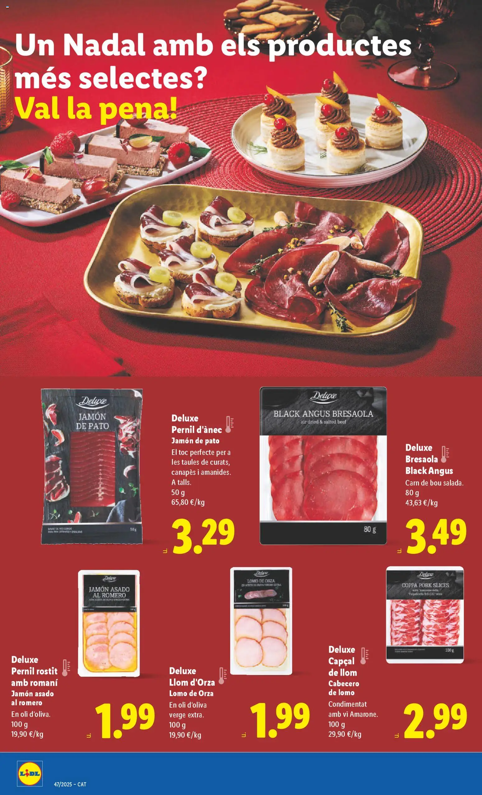 Lidl folleto │ válido desde el 17.11.2025 | Página: 22 | Productos: Jamón