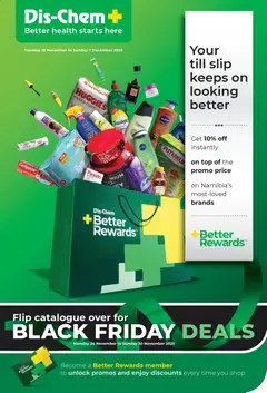 Dis-Chem specials catalogue – valid from 24.11.2025
