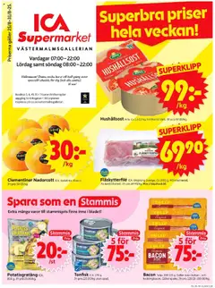 ICA Supermarket - Stockholm - Förhandsvisning av reklamblad från butik ICA Supermarket aktuell från 25.08.2025