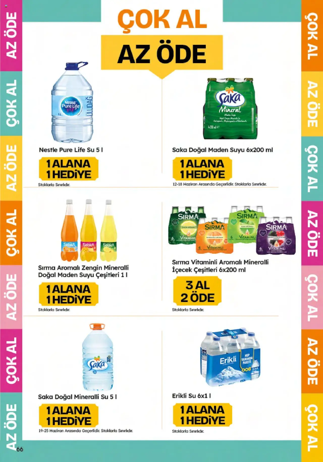Migros Katalog - 5M Migroskop Dijital - 12.06.2025 tarihinden itibaren geçerlidir | Sayfa: 66 | Ürünler: Su, Maden suyu