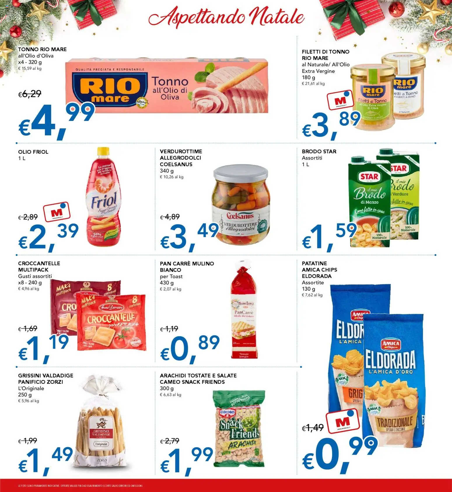 Volantino Migross del 04.12.2025 | Pagina: 10 | Prodotti: Manzo, Patatine, Tonno, Grissini