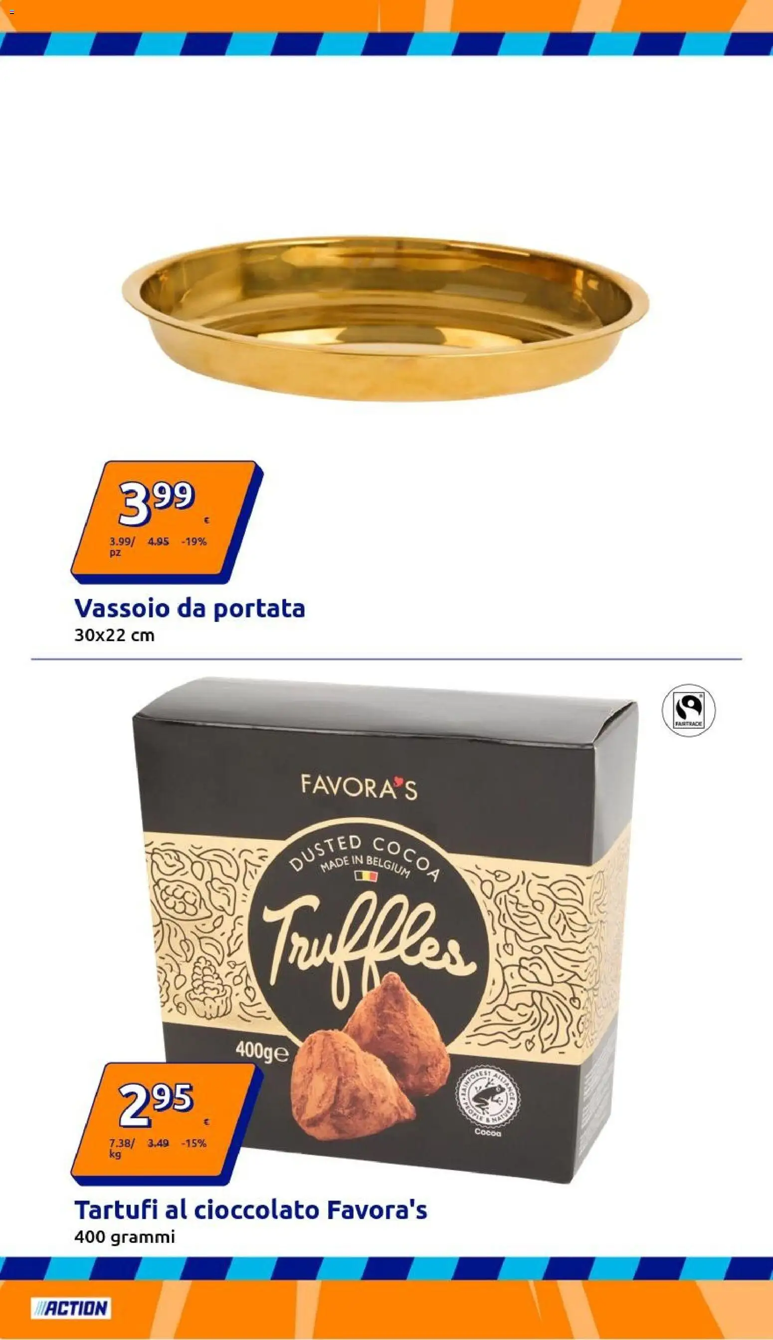 Volantino Action del 31.12.2025 | Pagina: 10 | Prodotti: Cioccolato, Vassoio