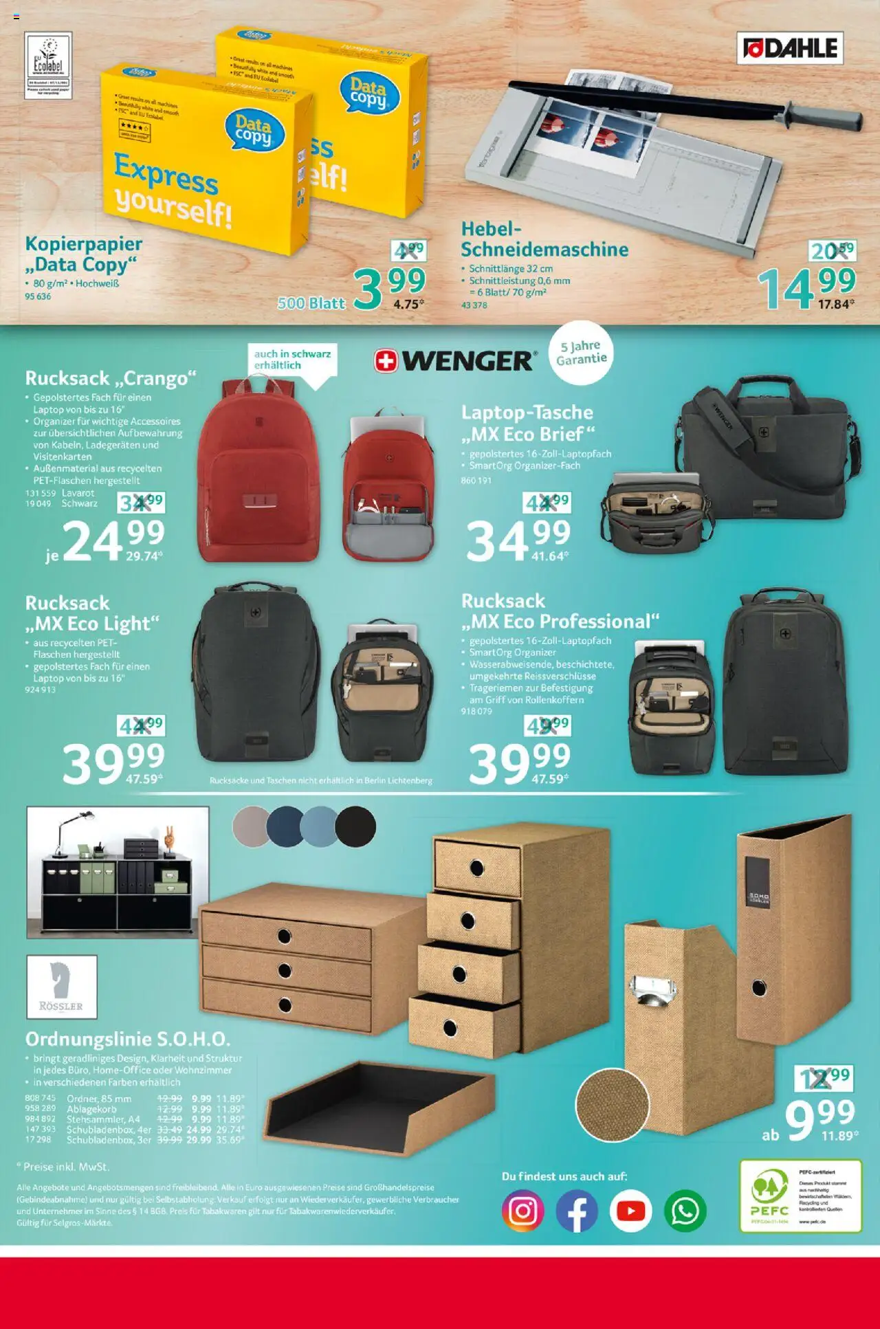 Selgros  Work Smart - gültig ab dem 24.07.2025 | Seite: 8 | Produkte: Laptop, Rucksack