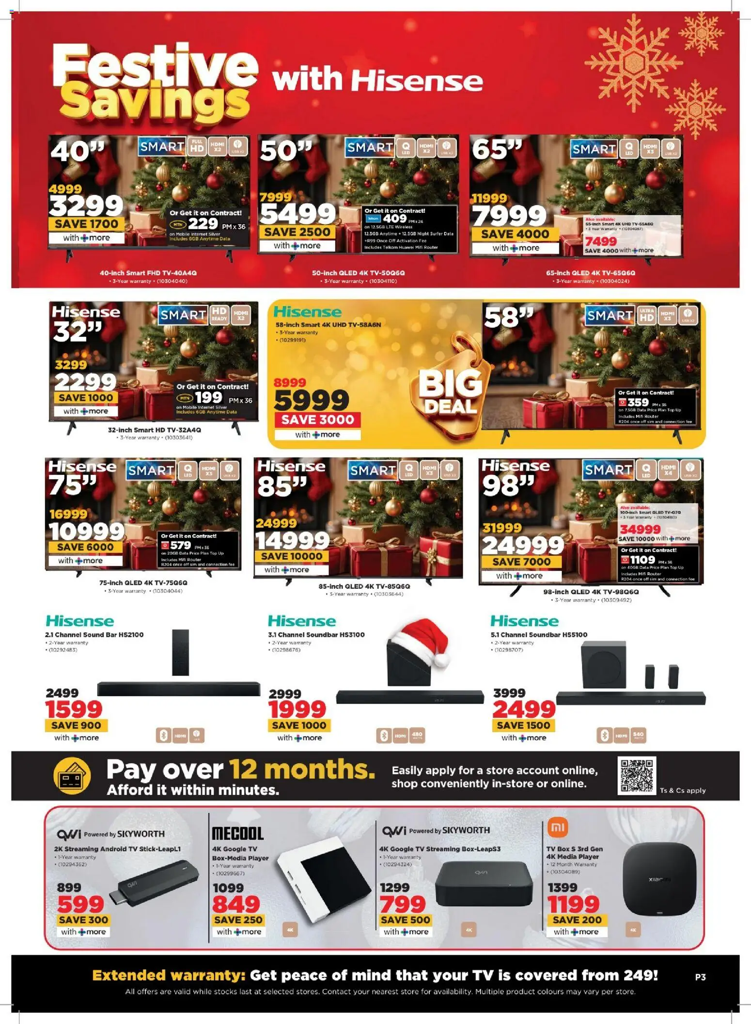 New HiFi Corp catalogue – valid from 17.12.2025 | Page: 3 | Products: Router, Player, TV, Box