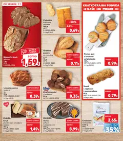 MLINAR Torta, jaffa ili čokoladna mini, 650 g, MPC 21.5.2025-12,99€ - Pregled kataloga iz trgovine Kaufland, vrijedi od 07.01.2026 | Stranica: 12