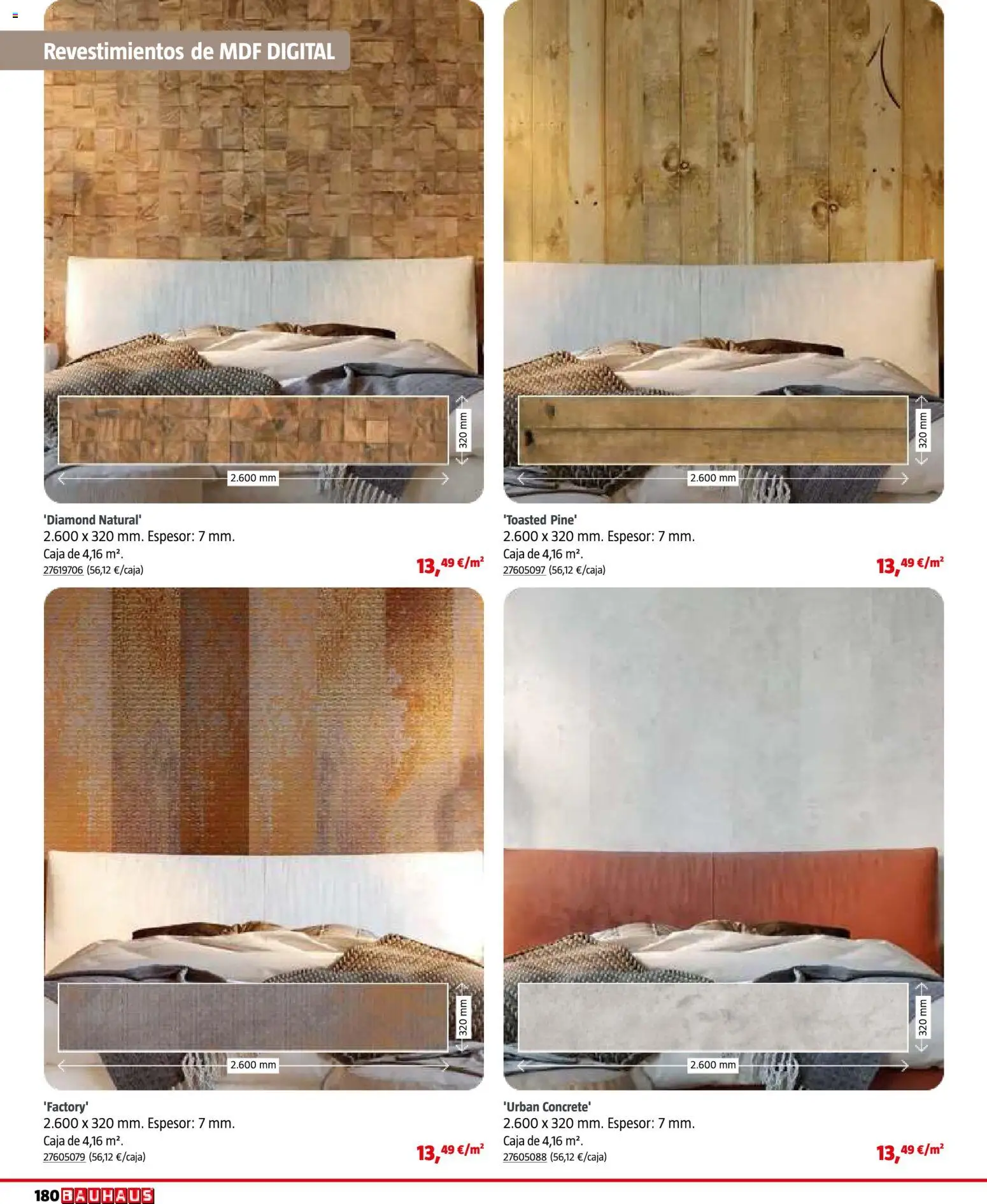 Bauhaus - Suelos y revestimientos │ válido desde el 24.02.2026 | Página: 180 | Productos: Caja