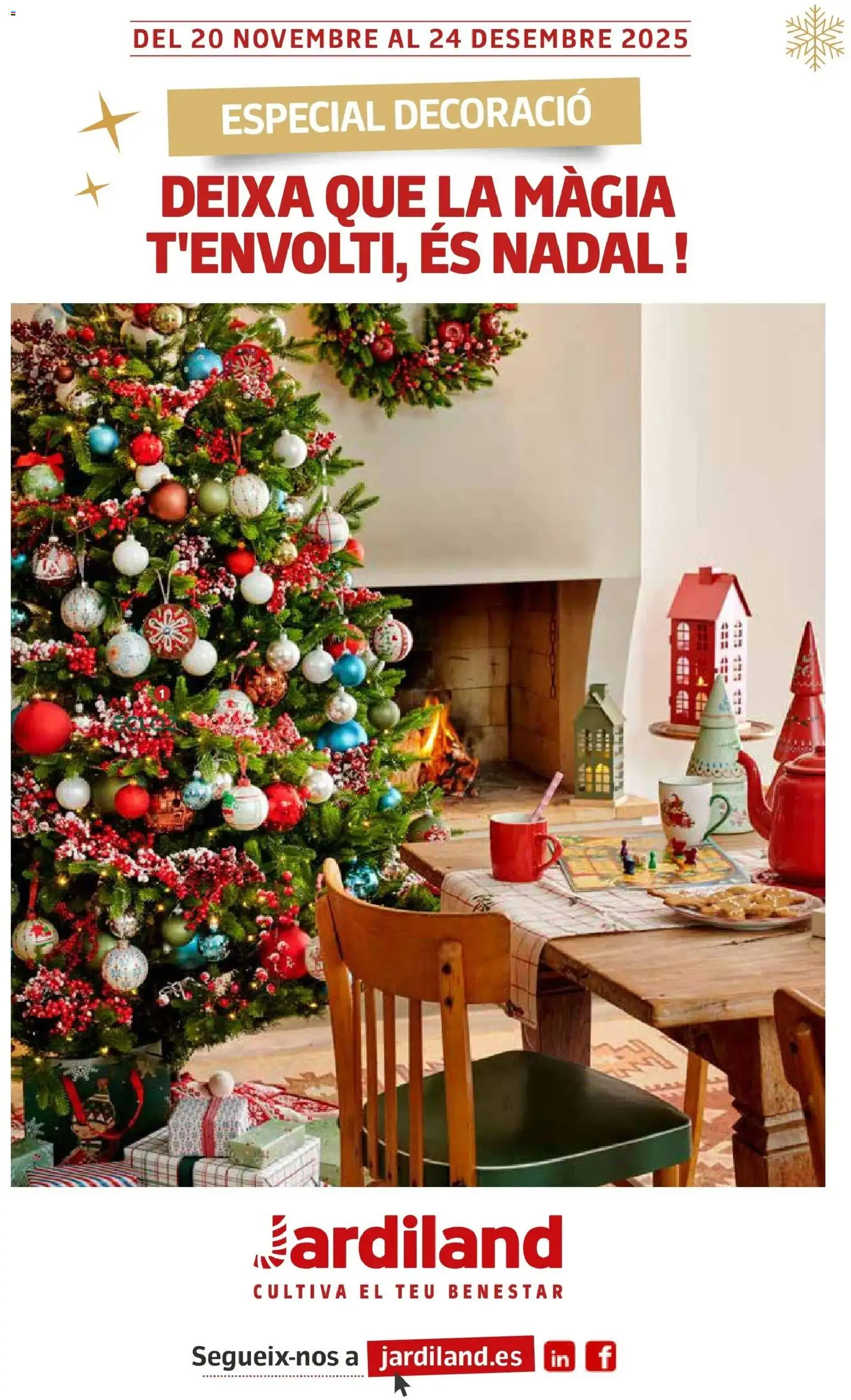 Jardiland - DEIXA QUE LA MÀGIA T’ENVOLTI, ÉS NADAL! │ válido desde el 19.11.2025 | Página: 1