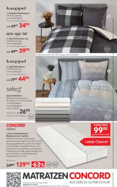 Matratzen Concord Flugblatt ab 29.10.2025 gültig | Seite: 8