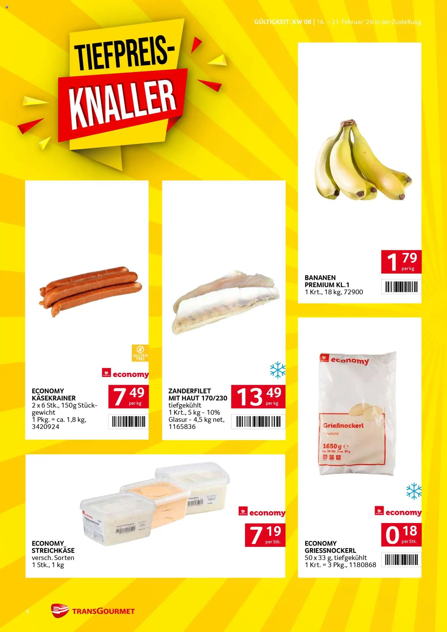Transgourmet Zustellaktion gültig ab 16.02.2026 | Seite: 4
