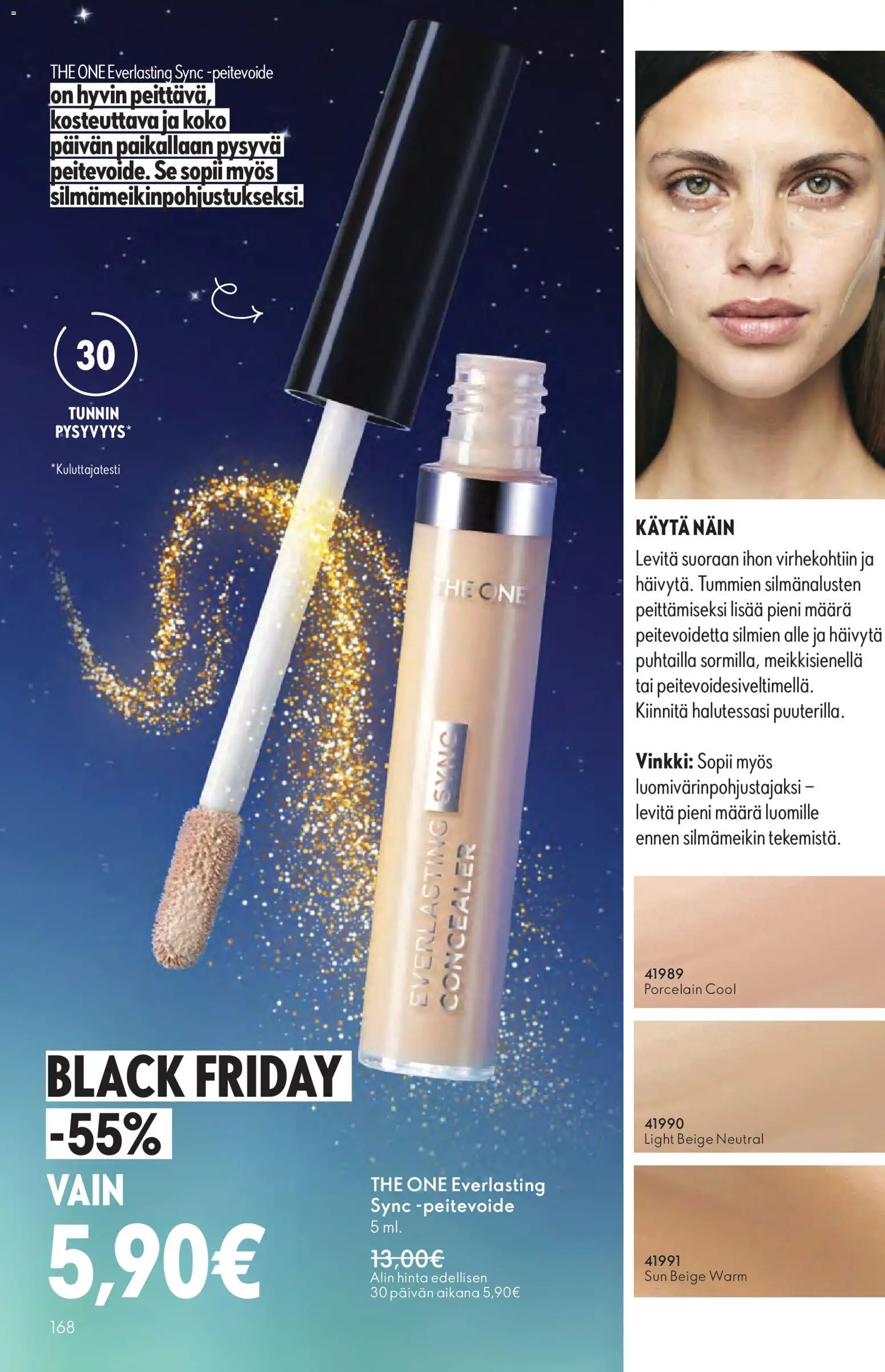 Oriflame - Black Friday – voimassa 19.11.2025 alkaen | Sivu: 168