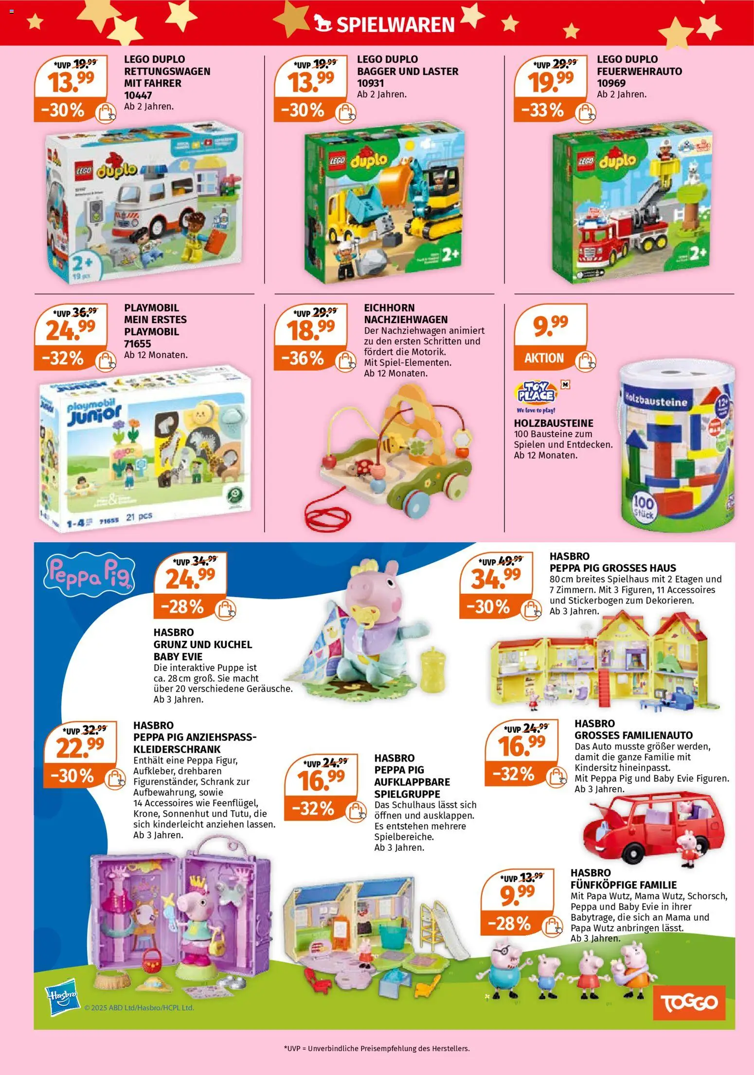 Müller Prospekt Spielwaren für Groß und Klein – gültig ab 09.11.2025 | Seite: 4