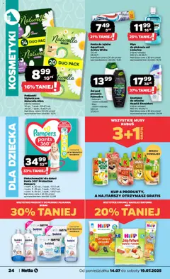 Netto gazetka - Spożywcza od 14.07.2025 | Strona: 24 | Produkty: Mango, Kosmetyki, Szampon, Pasta do zębów