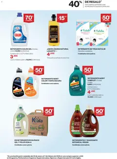 Vista previa El Corte Inglés ofertas válido desde el 07.01.2026 | Página: 3 | Productos: Polvo, Jabón, Quitamanchas, Jabón líquido