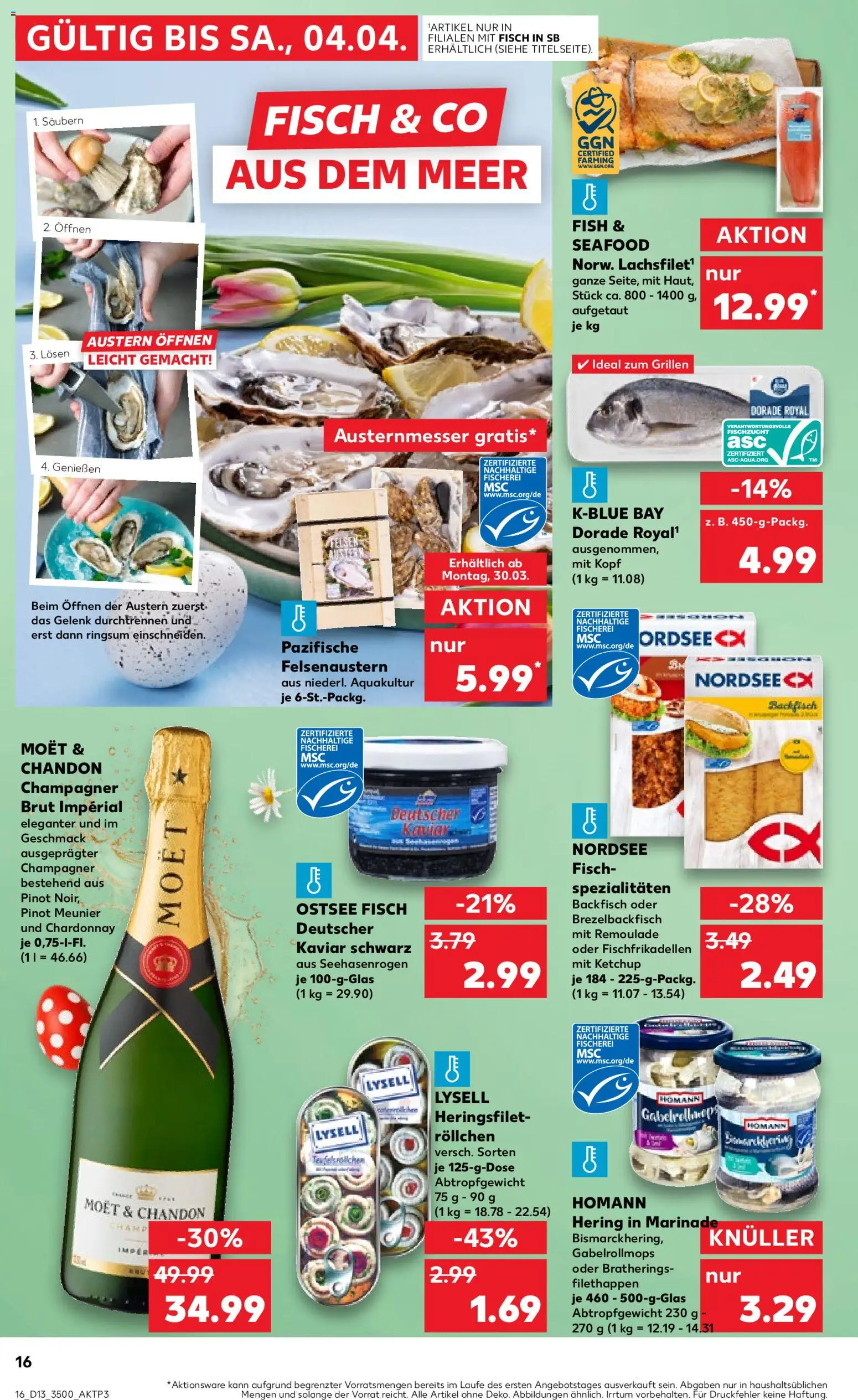 Kaufland Prospekt Jena	 – gültig ab 26.03.2026 | Seite: 16 | Produkte: Dorade, Fisch, Ketchup