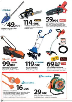 Anteprima del volantino Offerte - Ogni idea merita la sua Primavera valido a partire dal 18.03.2026 | Pagina: 2 | Prodotti: Tagliasiepi, Rasaerba, Presa, Terra