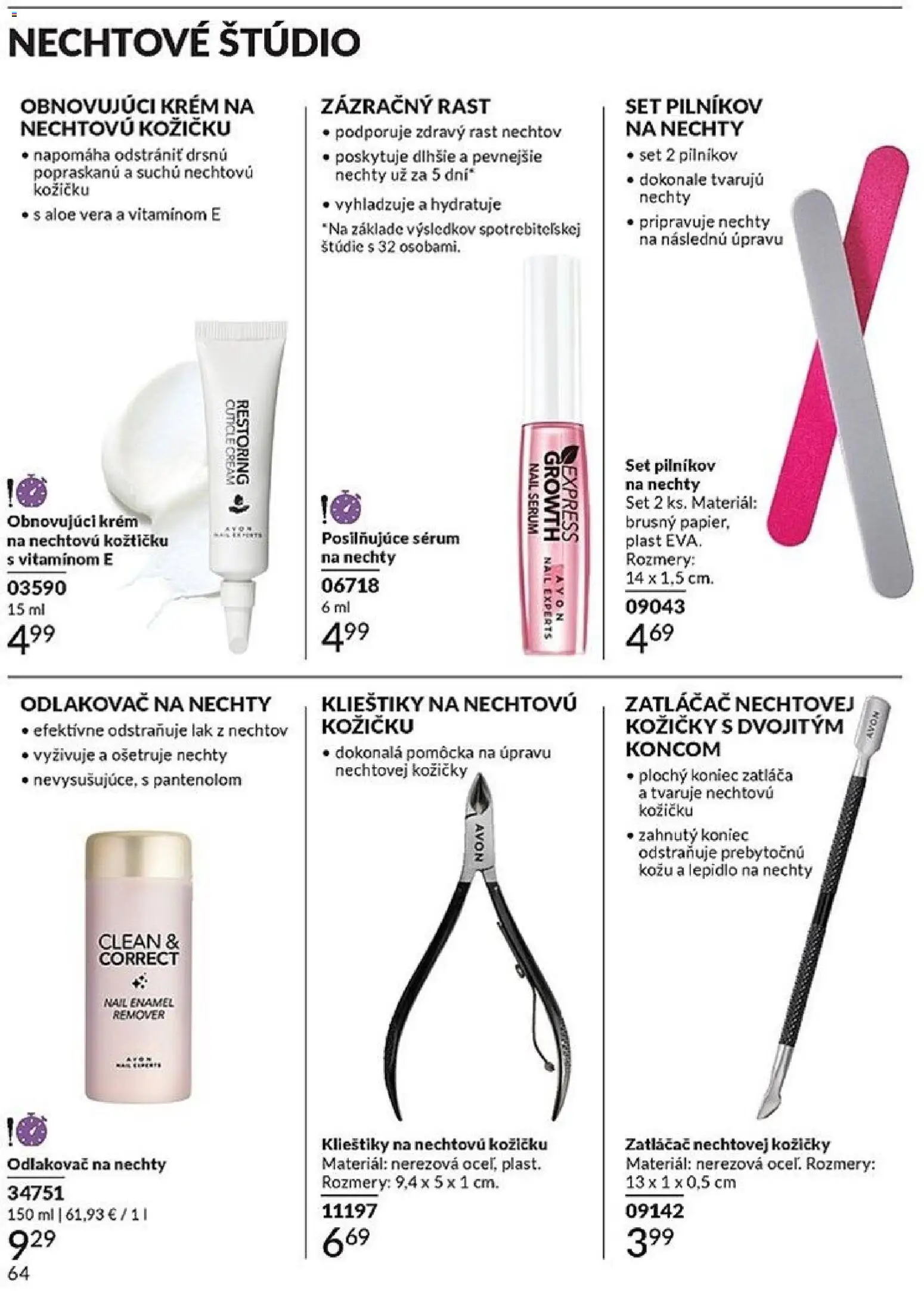 Nové Avon akcie – leták je platný od 01.01.2026 | Strana: 64 | Produkty: Krém