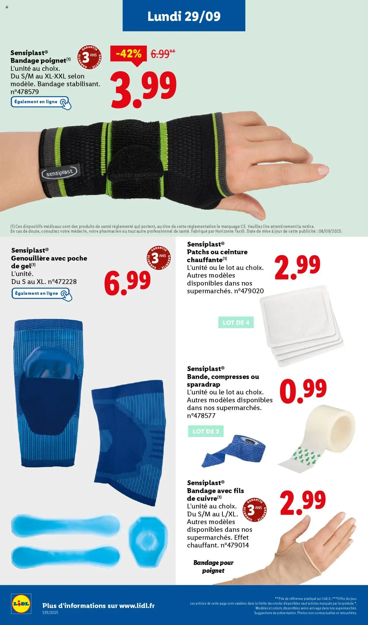 {H1} | Page: 12 | Produits: Ceinture, Bandage