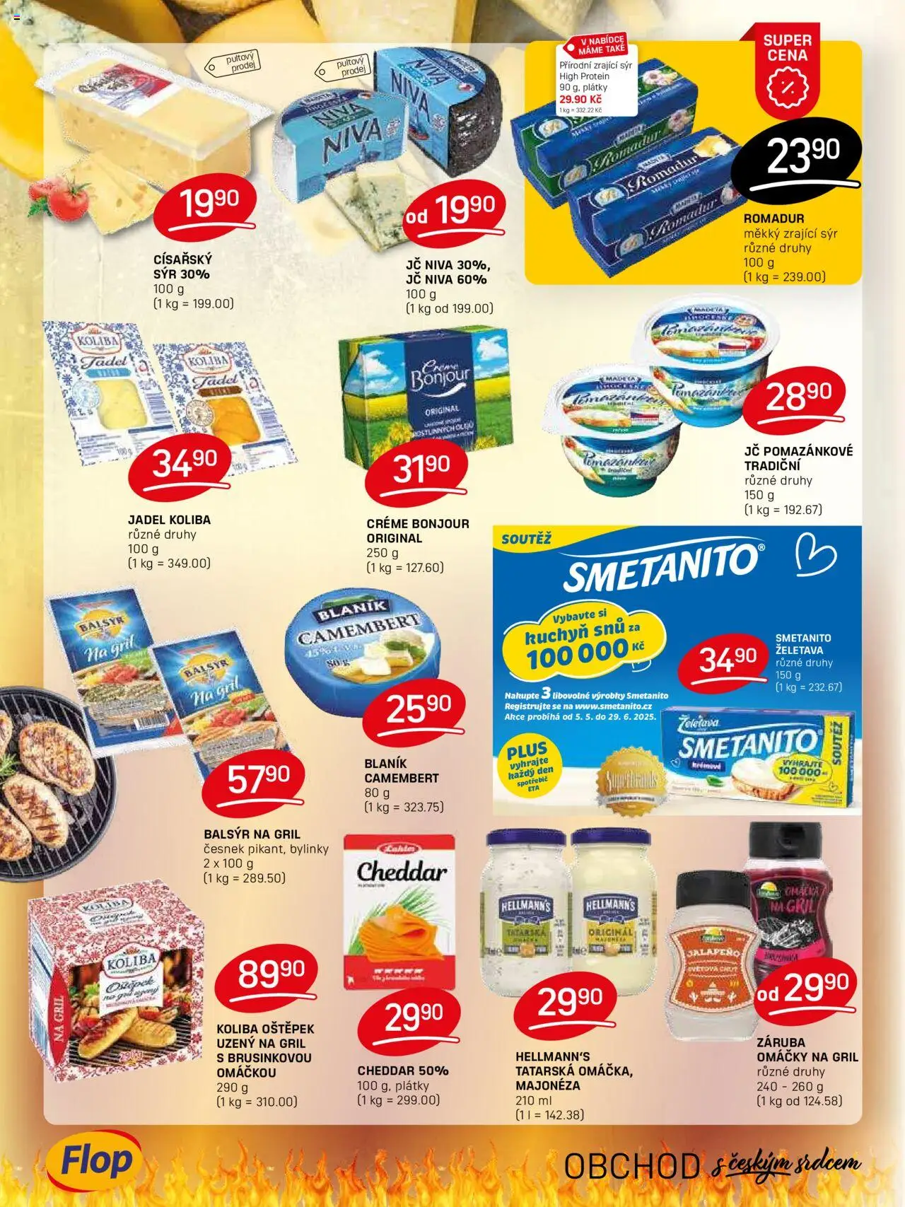 Flop leták od 11.06.2025 | Strana: 4 | Produkty: Hellmann's, Majonéza Hellmann's, Majonéza, Cheddar