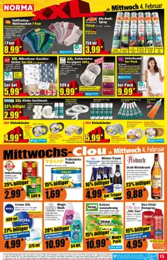 Norma Prospekt 	 ab 02.02.2026 gültig | Seite: 15 | Produkte: Unterhemd, Duschgel, Wein, Fleisch