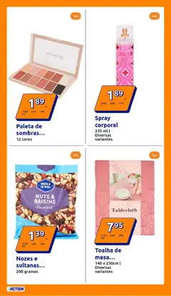 Action folheto │ válido de 13.08.2025 | Página: 24 | Produtos: Mesa, Sombras, Nozes