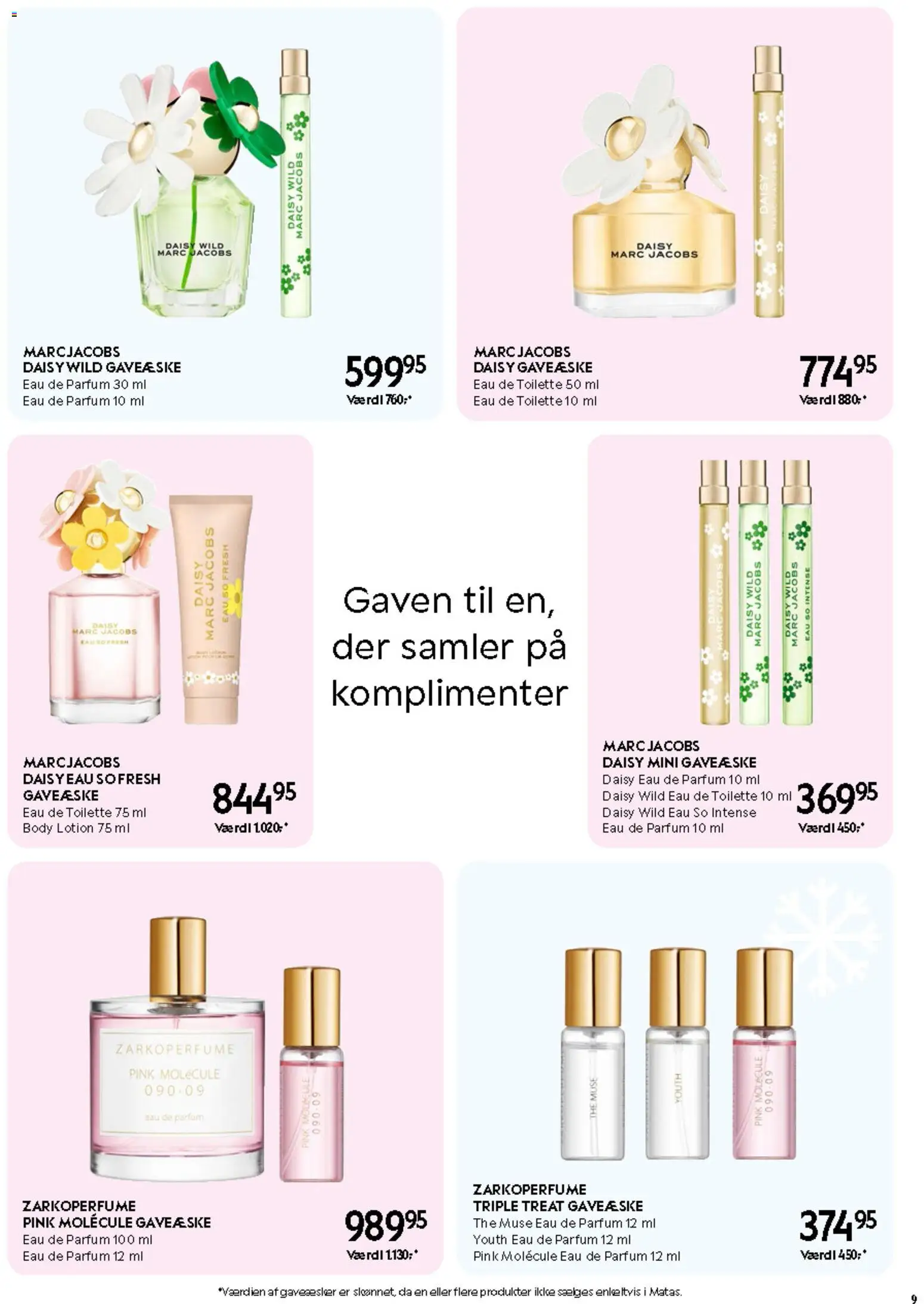 Matas tilbudsavis – gyldig fra 30.10.2025 | Side: 9 | Produkter: Eau de toilette