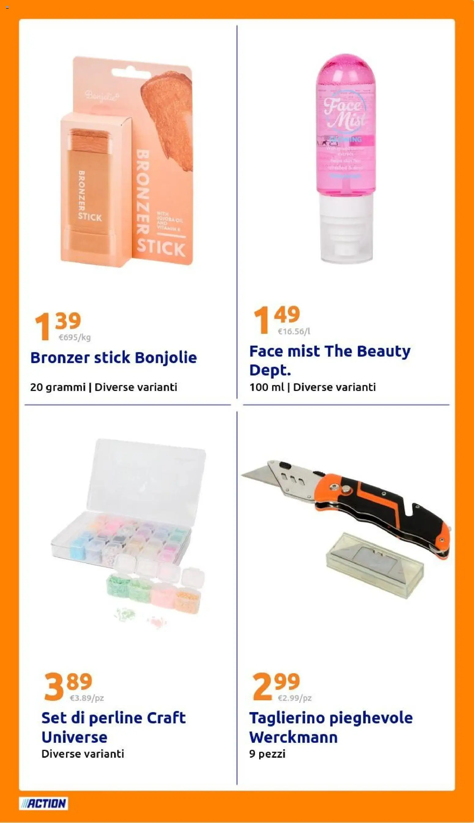 Volantino Action del 15.04.2026 | Pagina: 23 | Prodotti: The, Taglierino
