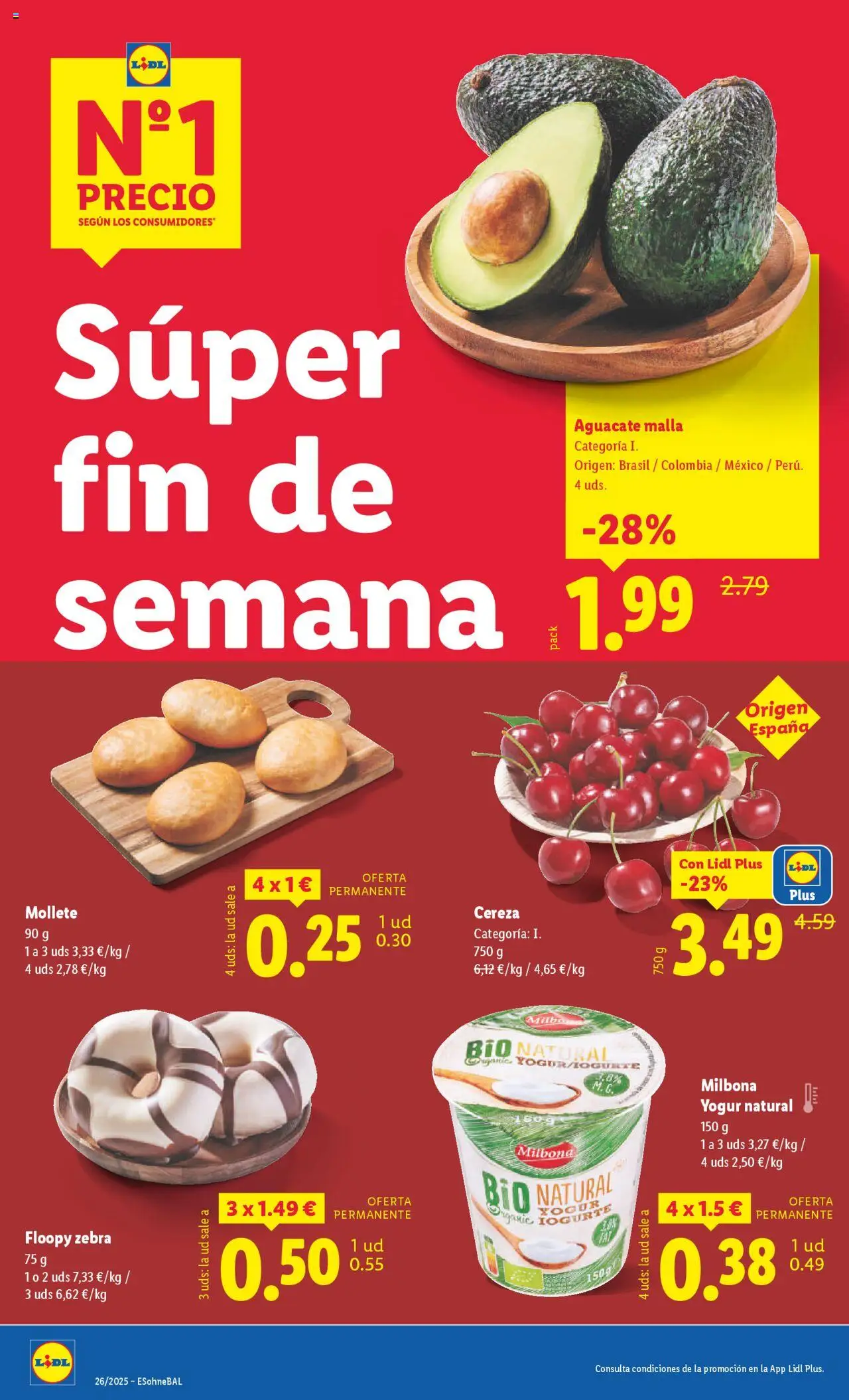 Lidl catálogo MAD │ válido desde el 23.06.2025 | Página: 16 | Productos: Yogur