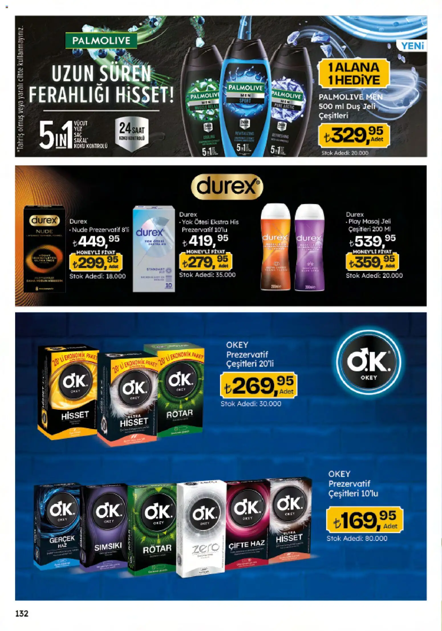 Migros Katalog - 5M Migroskop Dijital - 05.12.2025 tarihinden itibaren geçerlidir | Sayfa: 132 | Ürünler: Prezervatif, Duş, Koku, Saat