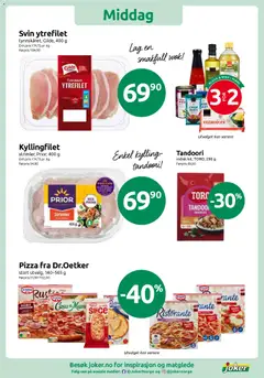 Forhåndsvisning av Kyllingfilet, strimler, Prior, 400 g gyldig fra 10.03.2026 | Side: 7