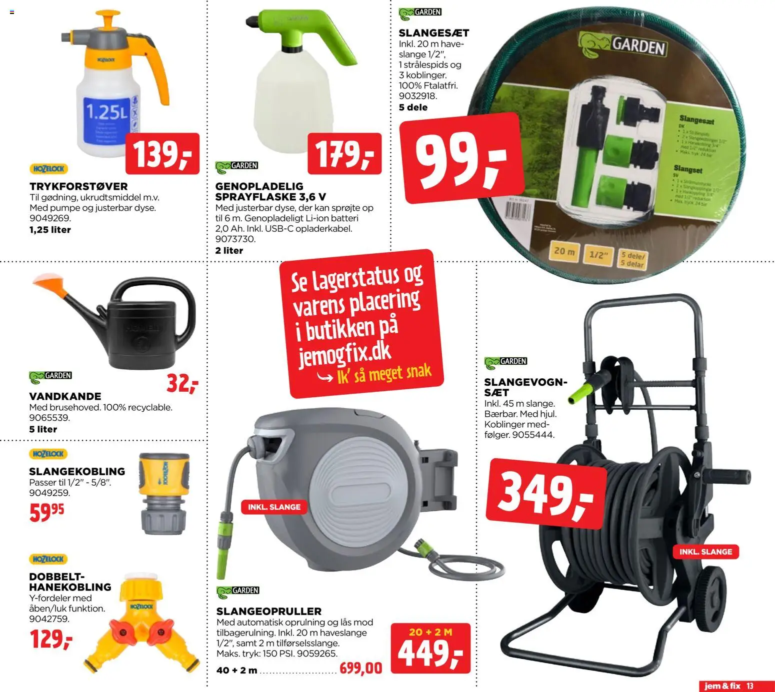 Jem & fix tilbudsavis – gyldig fra 22.03.2026 | Side: 13 | Produkter: Batteri