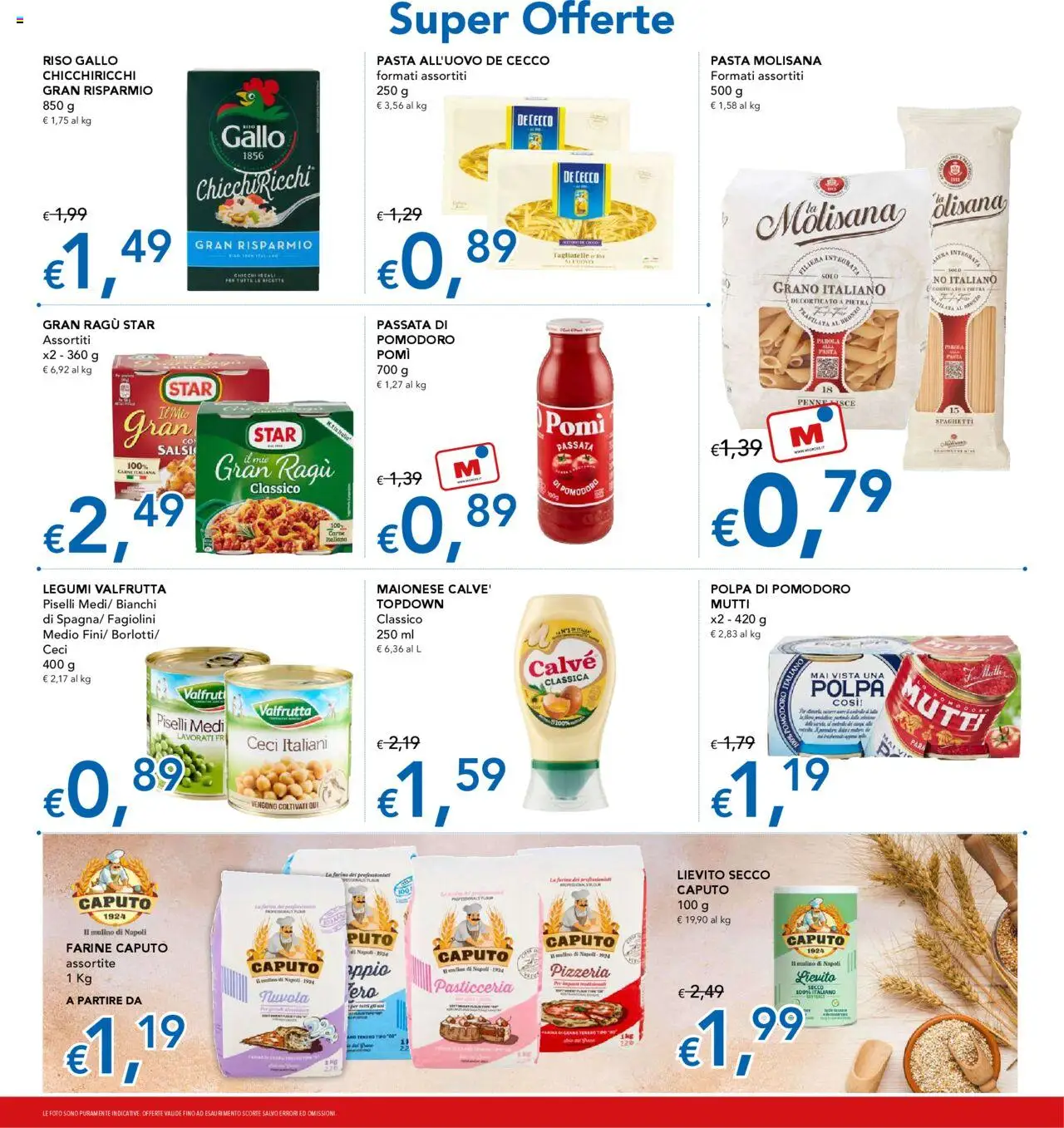 Volantino Migross del 11.09.2025 | Pagina: 9 | Prodotti: Ceci, Pasta, Ragú, Penne