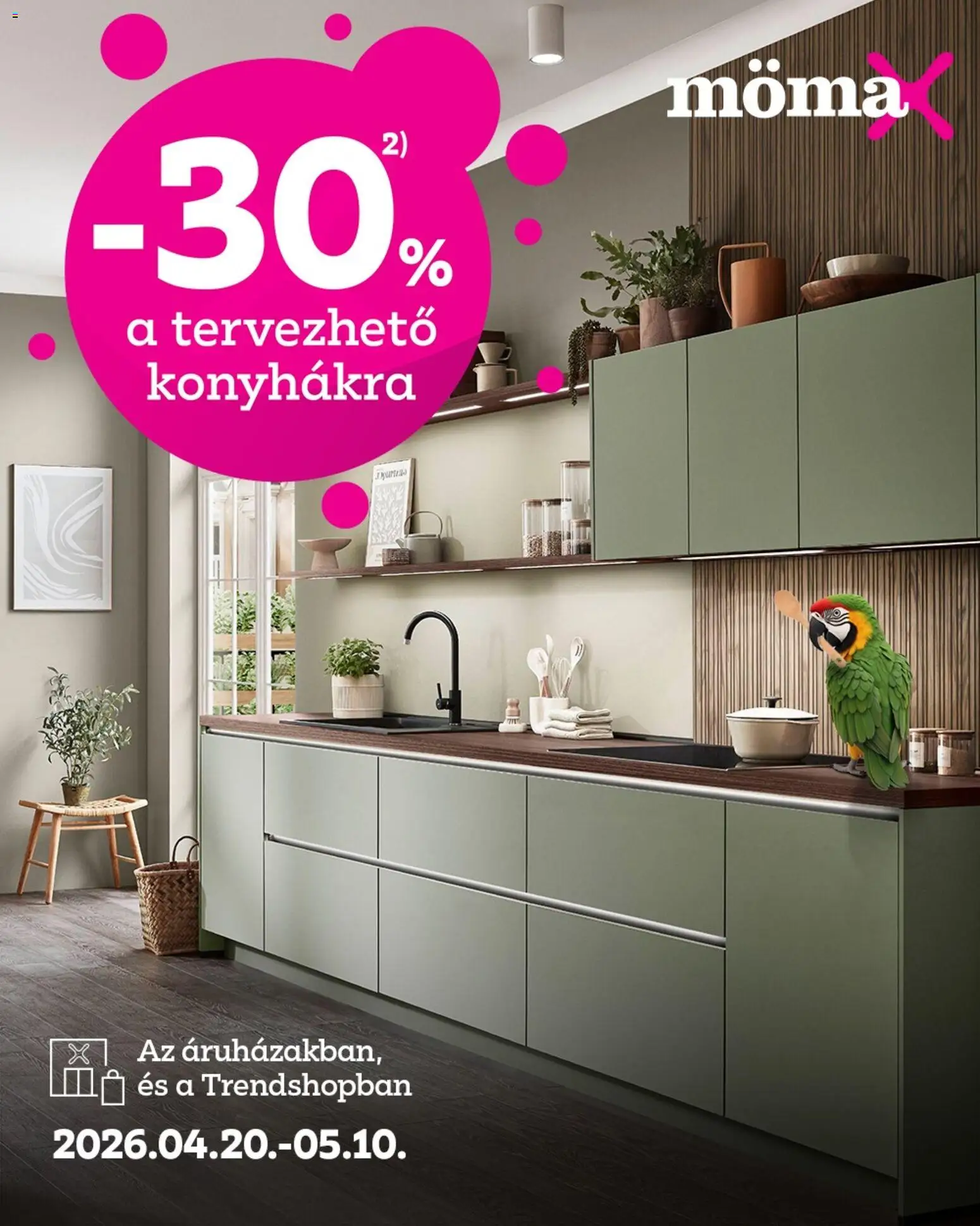 Mömax akciós ujság - amely érvényes a következő dátumtól: 20.04.2026 | Oldal: 1