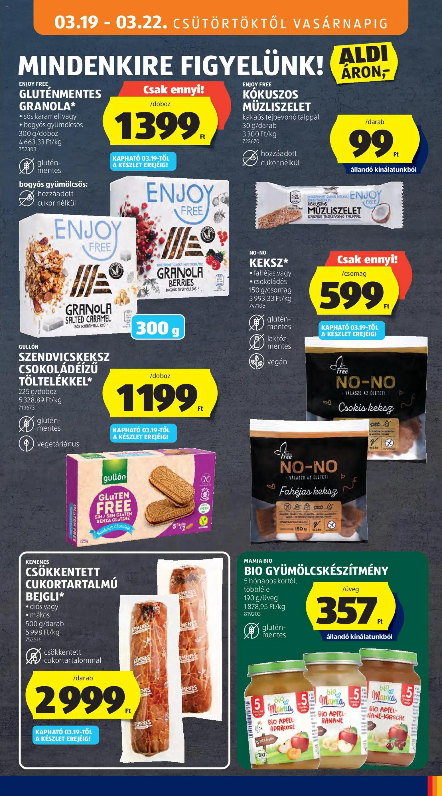 Aldi akciós újság ⚡ 2026.03.19.-tól/től ⚡ Szórólap | Magyarország