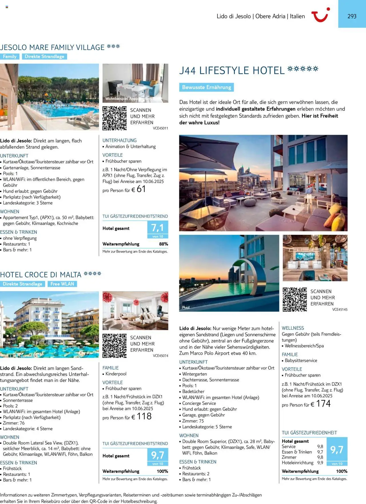 TUI Prospekt 	 – gültig ab 01.11.2024 | Seite: 293 | Produkte: Bett, Babybett