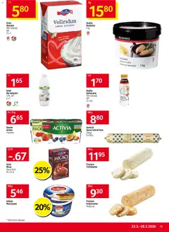 Prodega aktionen ab 23.03.2026 gültig | Seite: 15 | Produkte: Mascarpone, Kräuterbutter, Creme