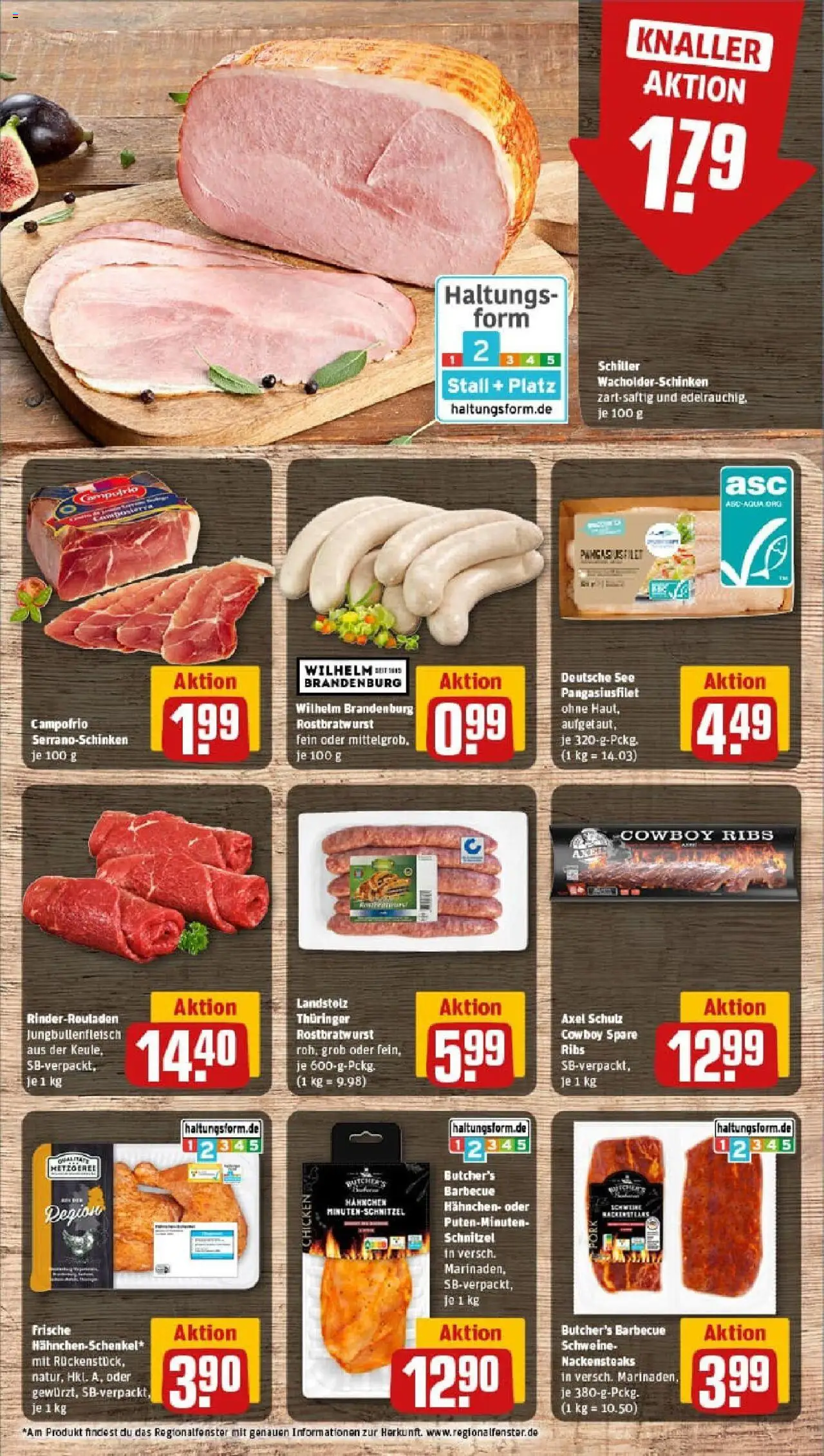 Rewe prospekt Berlin / Steglitz	 - gültig ab dem 27.07.2025 | Seite: 12 | Produkte: Nackensteaks, Hahnchen, Spare ribs, Schnitzel