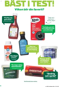 Coop Forum reklamblad aktuell från 15.09.2025 | Sida: 14 | Produkter: Digestive, Bearnaisesås, Ketchup, Grädde