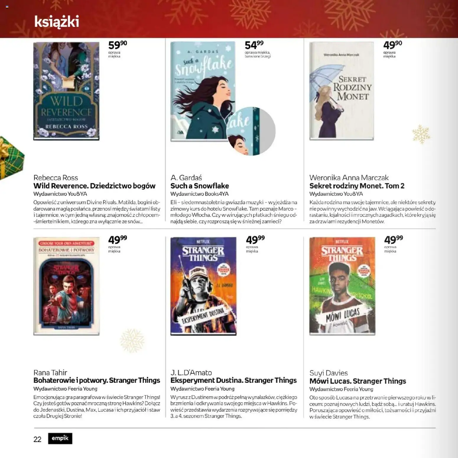Empik promocje - Xmas Ksiazki od 26.11.2025 | Strona: 22