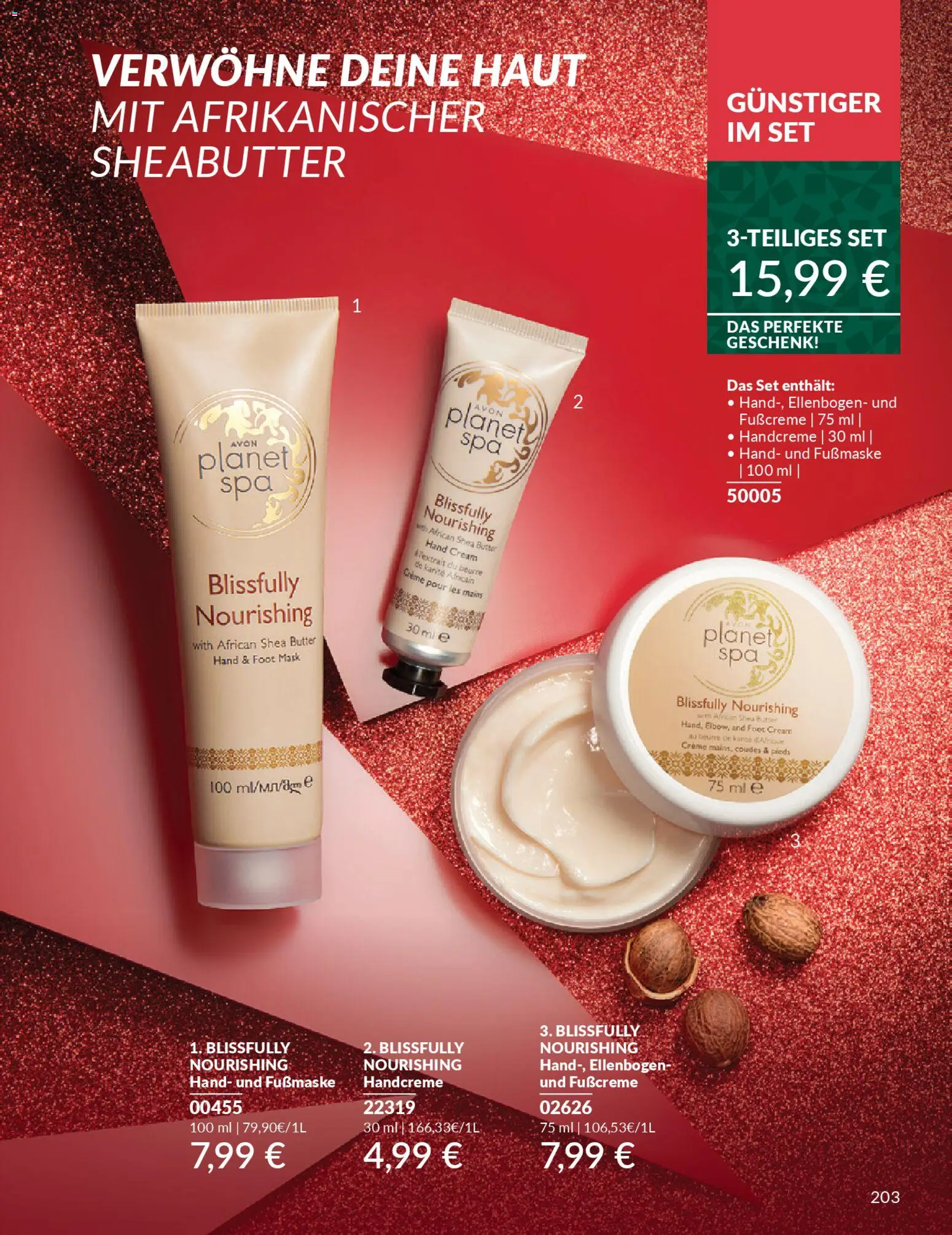 Avon - Black Friday – gültig ab 01.11.2025 | Seite: 205 | Produkte: Butter, Creme, Fußcreme, Fußmaske