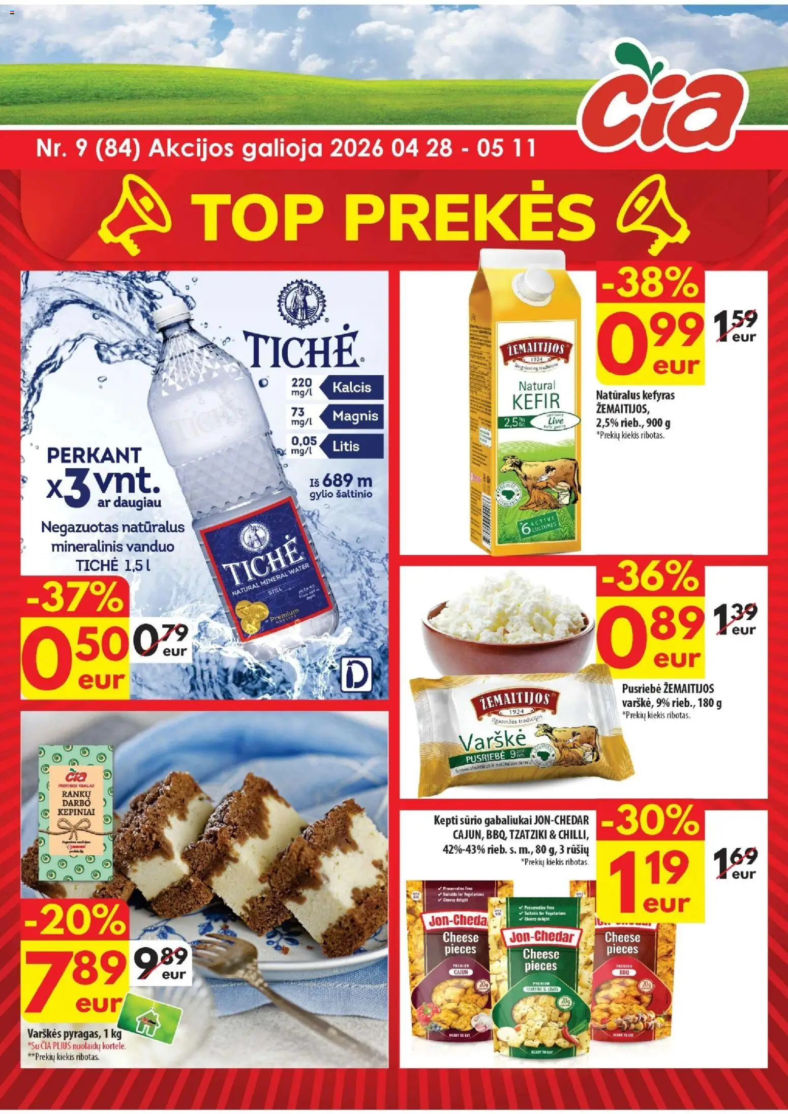 ČIA MARKET akcijos nuo 28.04.2026 | Puslapis: 1