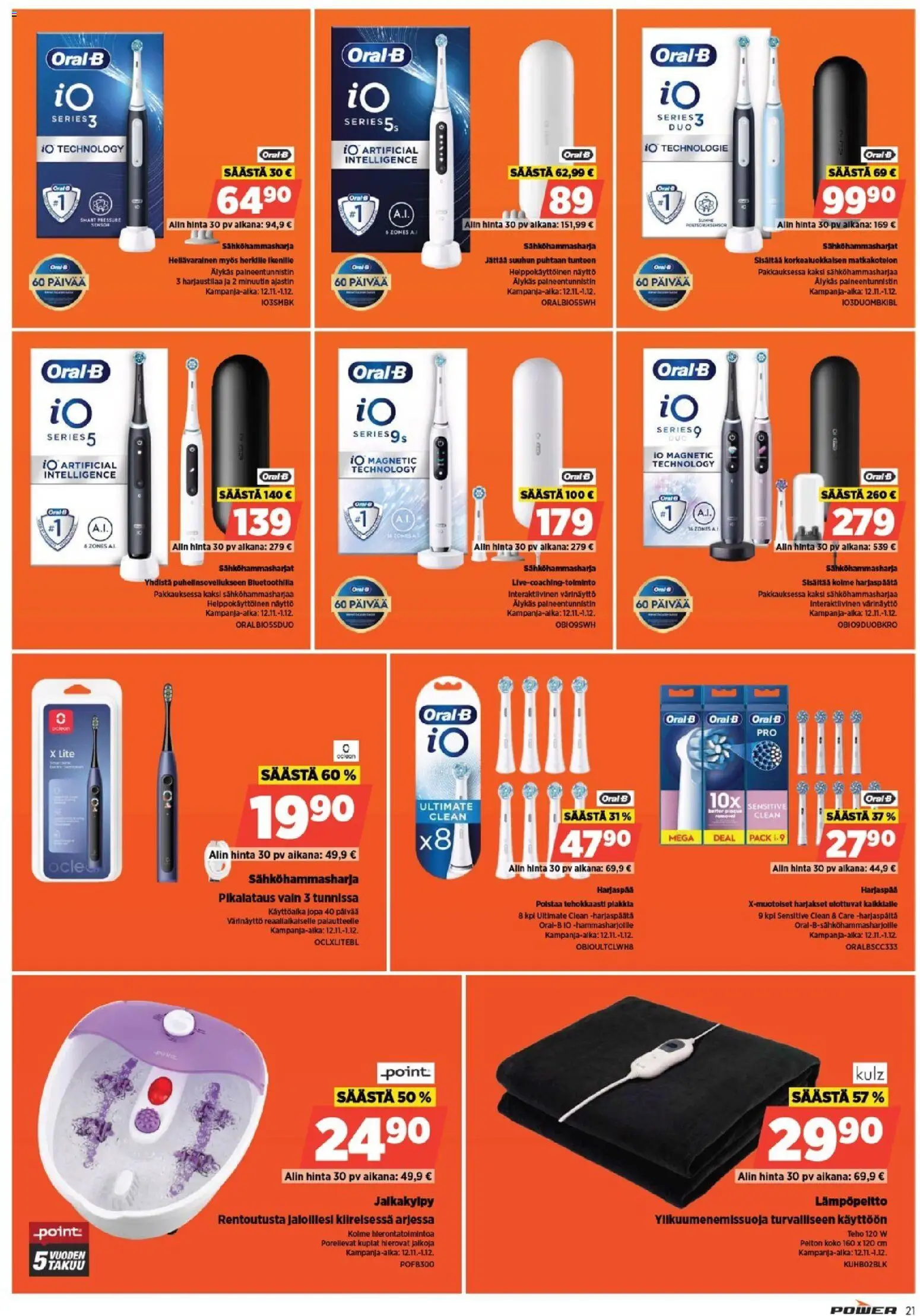 Power tarjoukset – voimassa 12.11.2025 alkaen | Sivu: 21