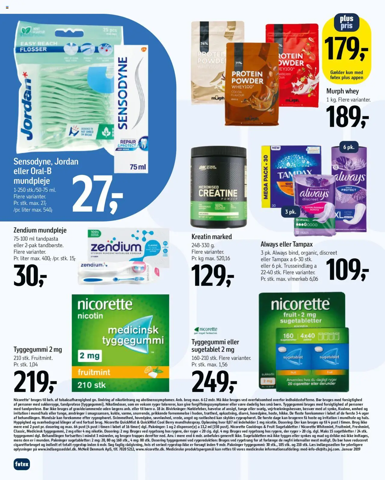 Føtex tilbudsavis – gyldig fra 17.10.2025 | Side: 38 | Produkter: Tandpasta, Søm